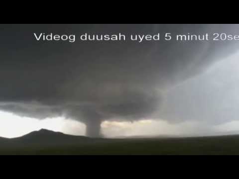 Mongold 2014 onii zunii har salhi - Huge tornado in Mongolia Jul 2014