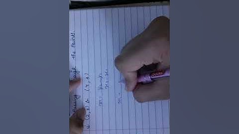 Find the slope of the lines