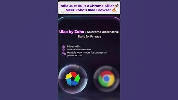 Zoho’s Ulaa Browser: The Privacy-First Chrome Alternative#shorts #zohu #ulaa #gonzo #automation
