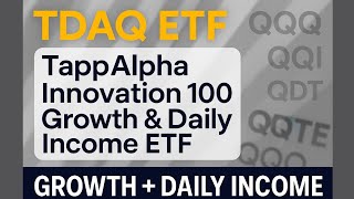 TDAQ ETF Review: Strategic Strike Price Edge. Does it compete with QQQ, QQQI, GPIQ, QDTE, and QDTY.
