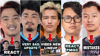 Vibes New Lineup? Sad News For WzV! MafiaNinja & Shifu REACT on PMGC! TuruLove On Mistakes? AJ Reply