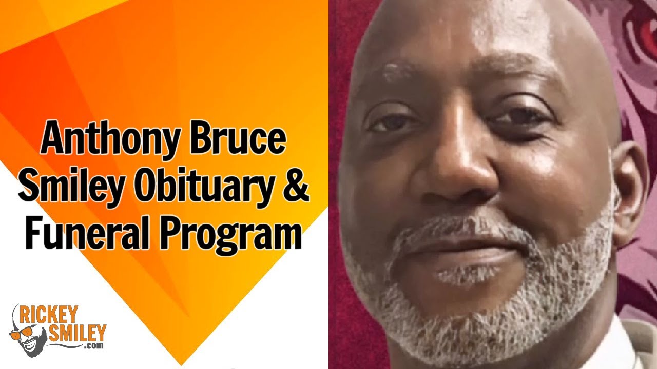 Anthony Bruce Smiley Obituary & Funeral Program