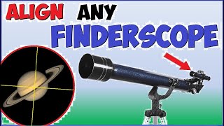 How to Align any Viewfinder on a Telescope (STEP BY STEP)  By Reflactor