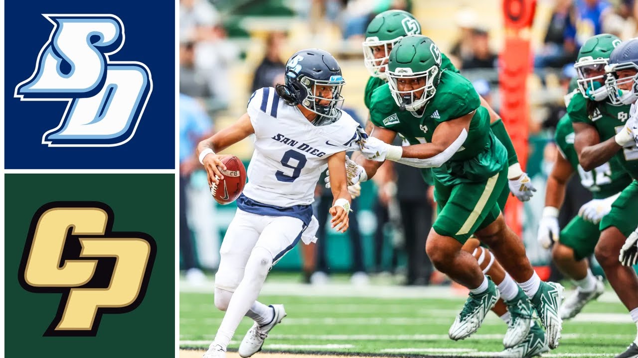 Cal Poly vs San Diego Highlights | FCS Week 1 | 2025 College Football