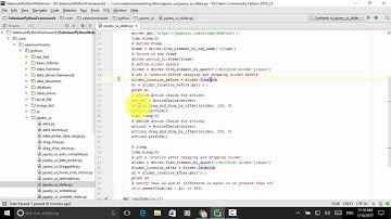 Lesson 15   Python Webdriver jQuery UI Slider