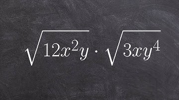 Learning to multiply two radicals together and then simplify