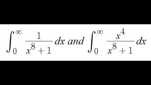 The Power of Complex Numbers 2 - ∫ from 0 to ∞ of (1 / (x⁸ + 1)) dx