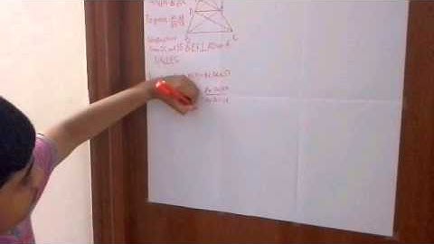 Basic Proportionality Theorem