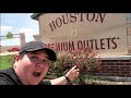 SHOPPING AT THE HOUSTON PREMIUM OUTLETS!