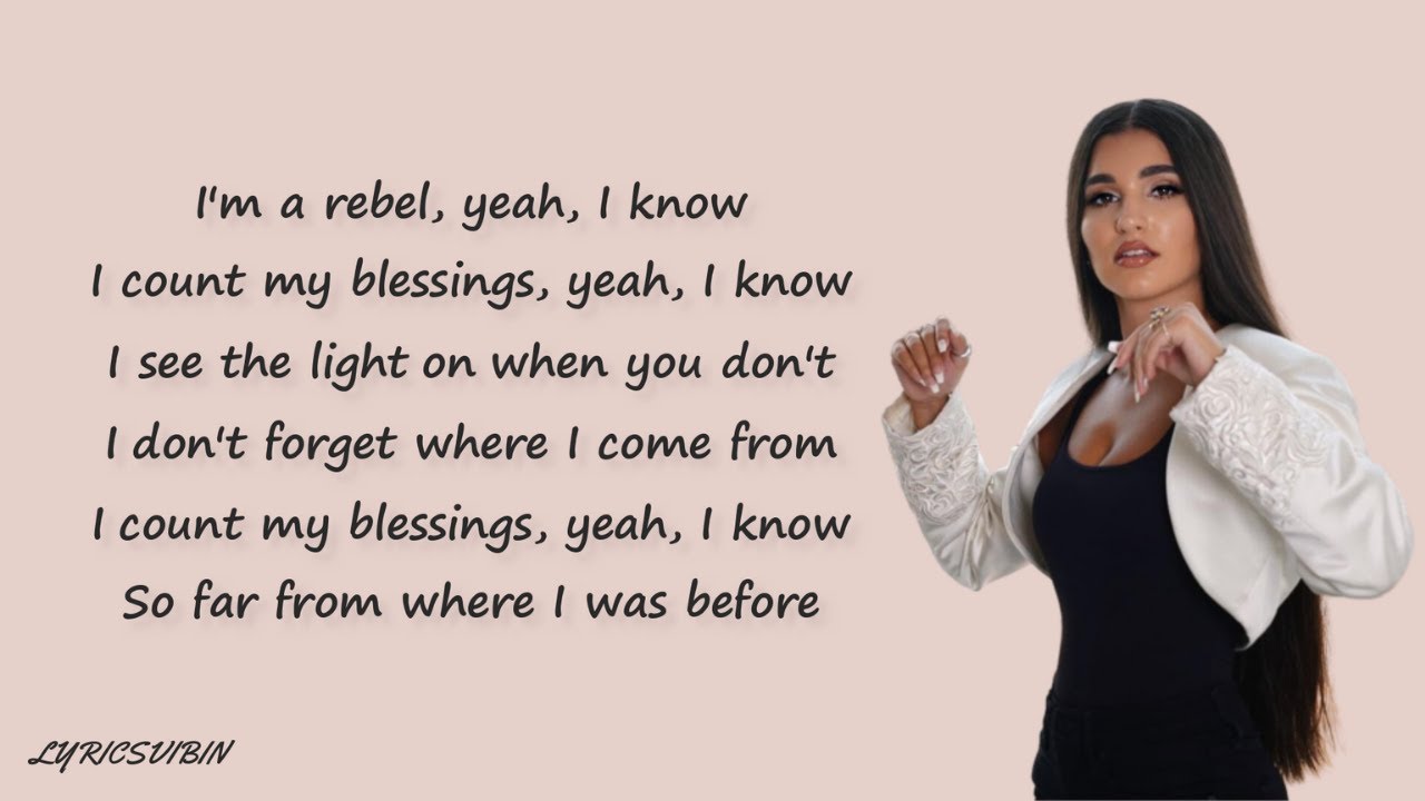 Enisa   Count My Blessings lyrics