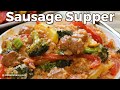 One-Pan Sausage & Veggie Supper (30 Minutes!)