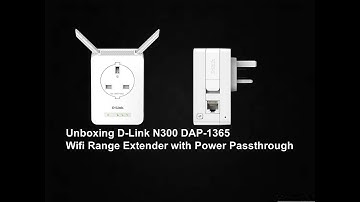 OOKAS- Unboxing D-LINK DAP-1365 WiFi Repeater Wireless N300 Extender Booster with AC Pass-through