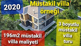 #örnekmüstakilvilla #villamaliyeti #villaprojesi müstakil villa maliyet satılık müstakil ev