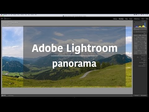 Adobe Photoshop Lightroom – panorama