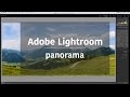 Adobe Photoshop Lightroom - panorama