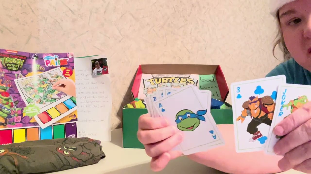 Набор с черепашьей тематикой для мальчика 5-9 лет.