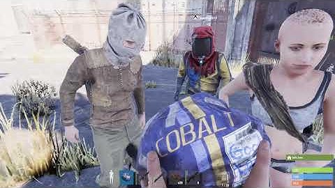 Air Drop Next To Outpost [Rust Console Edition]