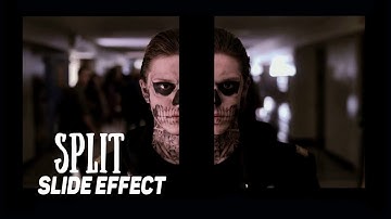 Split Slide Effect | Sony Vegas Pro Tutorial