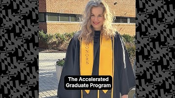 Looking Forward to a Bright Future | The Accelerated Graduate Program at UMBC