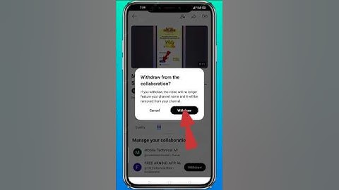 YouTube invite a collaborator withdraw kya hai 2025 | How to use yt studio invite a collaborator