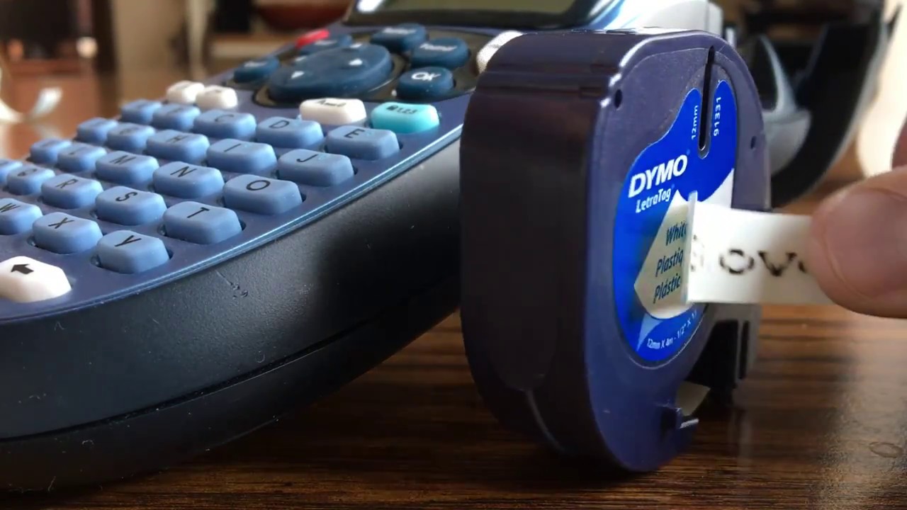 Update Clean / Troubleshoot Dymo Letratag to fix faint print or white lines