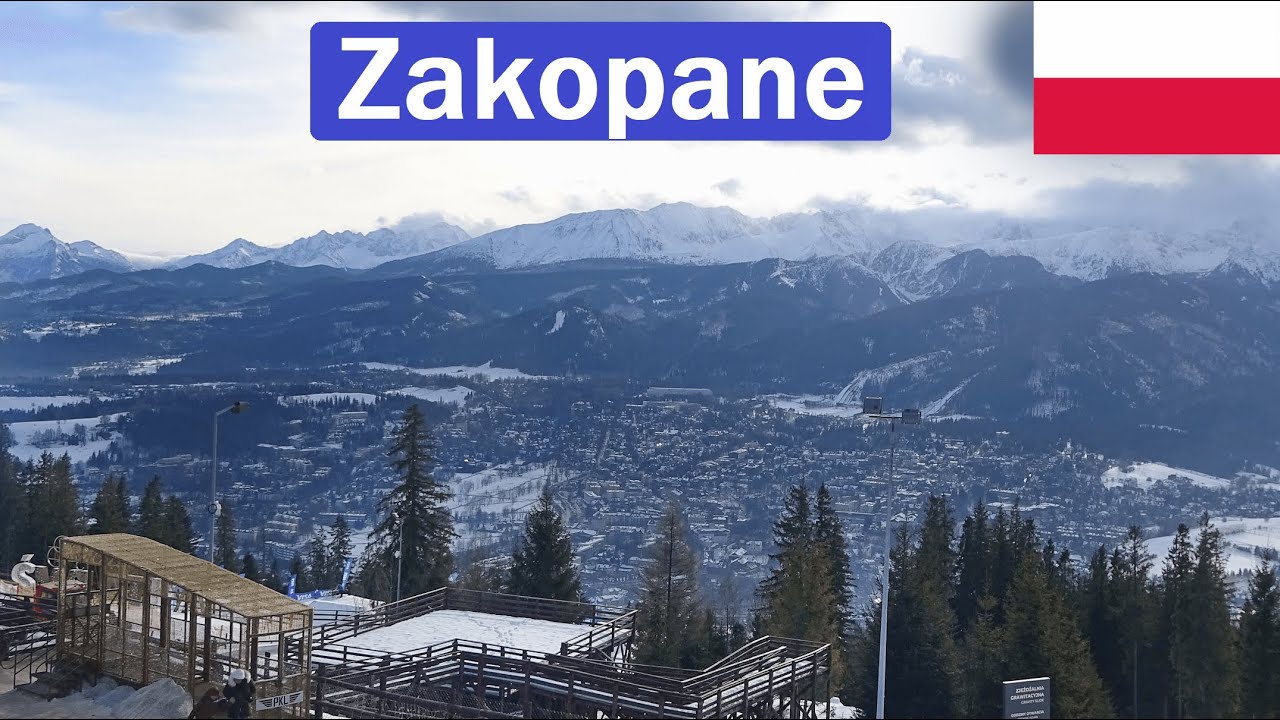 🇵🇱 Poland, Zakopane Walking Tour 2026 【4K】