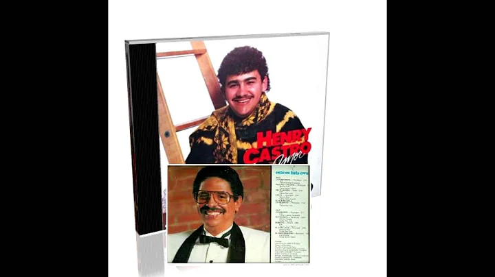 Henry Castro con Luis Ovalles Roberta