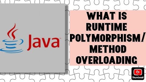What is method overloading?? #java