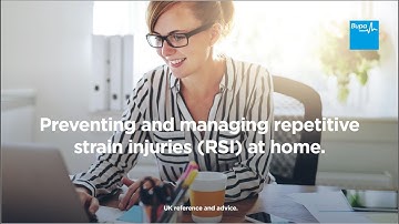 Bupa | Preventing and managing repetitive strain injuries (RSI) at home webinar