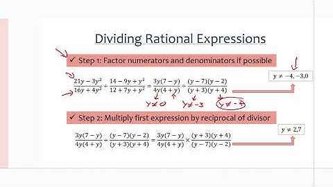 MCR3U/Grade 11 Functions: 2.6 Multiplying and Dividing Rational Expressions