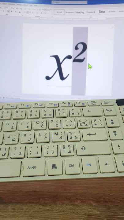 Subscript & Superscript Made Easy  #word #shortcut