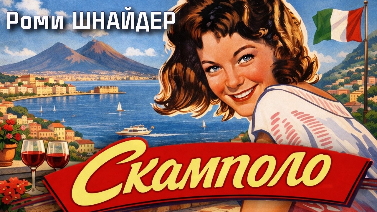 🟥 СКАМПОЛО (Роми Шнайдер, романтическая комедия, 1958) #ромишнайдер #romyschneider #роми