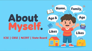 Class 1 EVS - About Myself English | ICSE | CBSE | NCERT | State Board