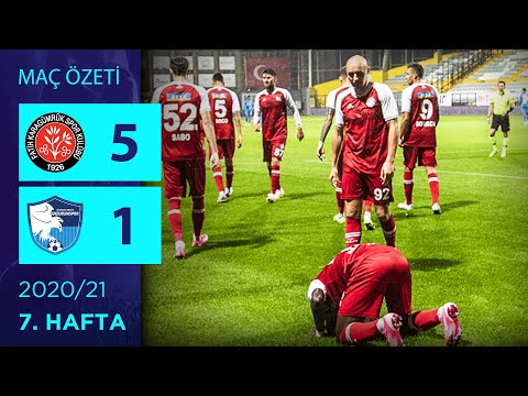ÖZET: F. Karagümrük 5-1 BB Erzurumspor | 7. Hafta - 2020/21