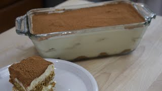 Tiramisu !! Una receta Italiana super facil de preparar