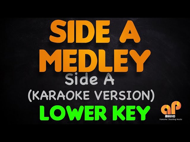 SIDE A OPM CLASSIC MEDLEY - Side A (LOWER KEY KARAOKE HQ VERSION) class=