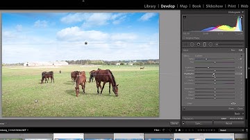 Adobe Lightroom Tutorial - Tips For Making Skies Blue