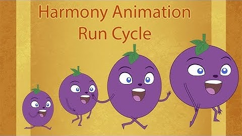 Run Cycle: Toon boom Harmony Animation