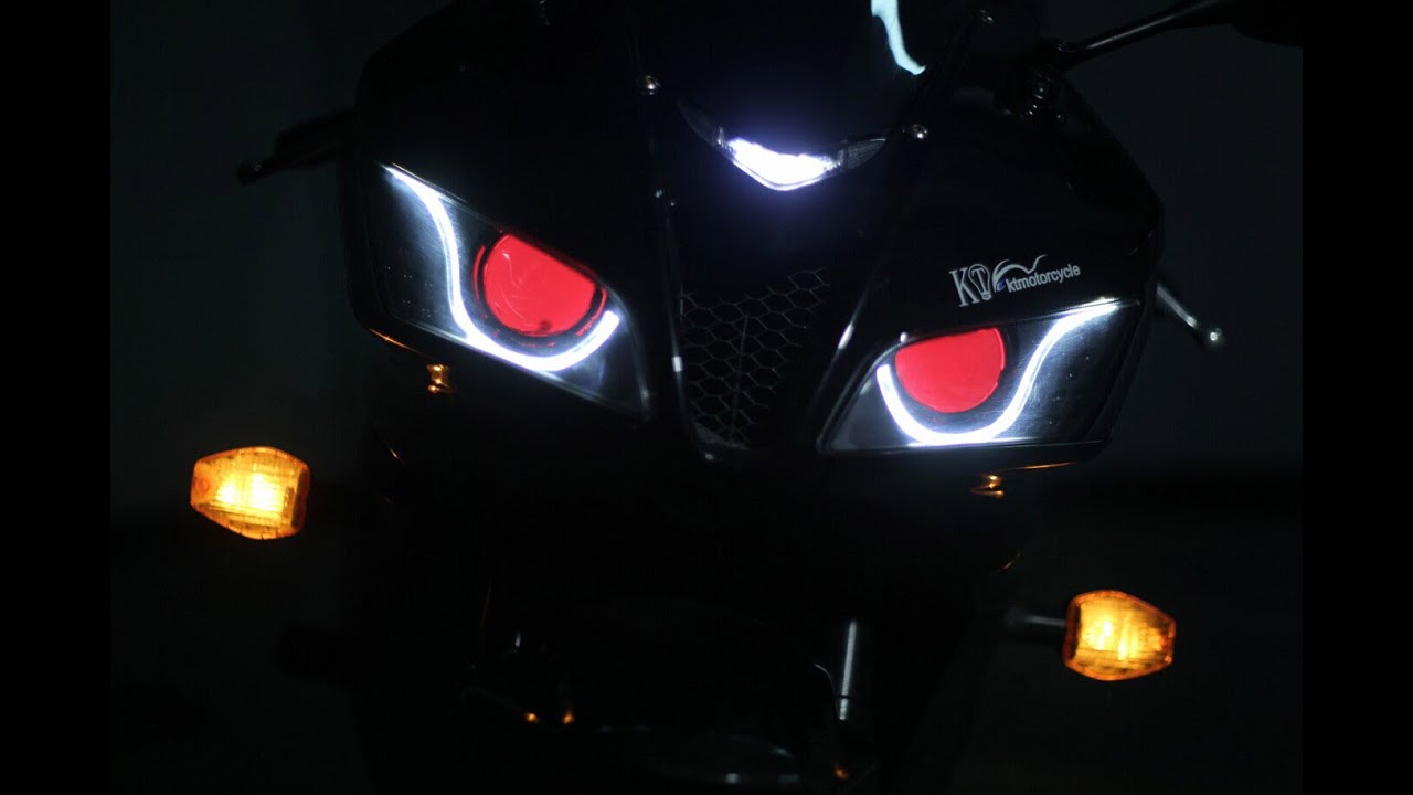 Honda CBR600RR 07-12 Optical Fiber LED HID Headlight ...