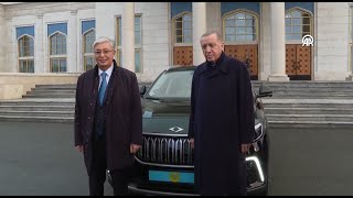 President Erdogan gifts Togg to President Tokayev of Kazakhstan