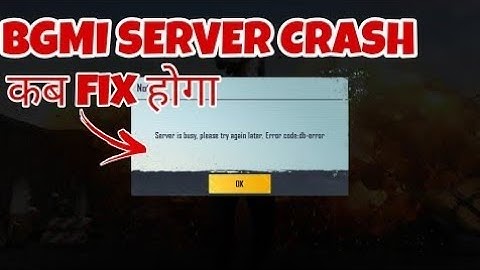 BGMI server crash | How to fix bgmi server error problem l kezoGamingYT#battlegroundmobileindia