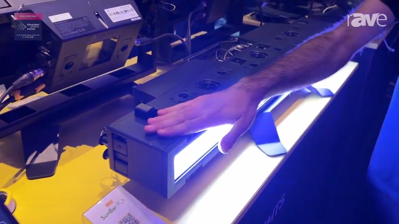 ISE 2026: PROLIGHTS Showcases SunBar FLX LED Bar for Professional Lighting