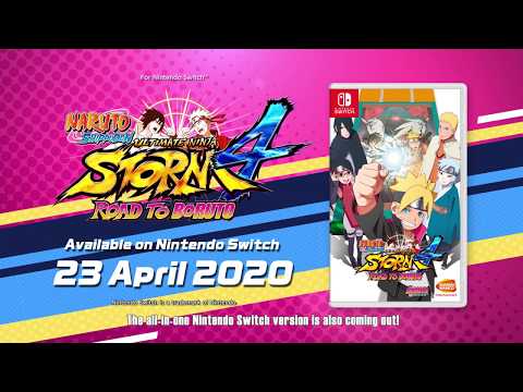 NARUTO SHIPPUDEN: Ultimate Ninja STORM 4 ROAD TO BORUTO - Nintendo Switch release