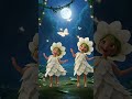 🌿🦋Two Jasmine Flowers Dancing In A Magical RainForest🌿🦋#pixarstyle #cute #viral #shorts #animation