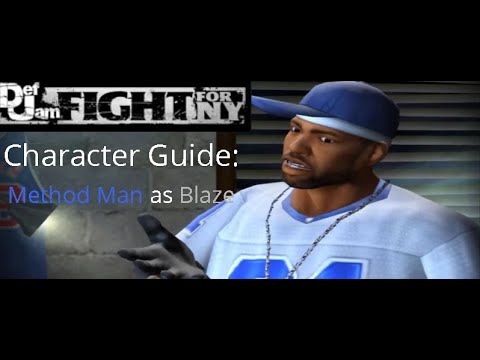 Guide Me: Method Man as Blaze (Def Jam Fight For New York) - YouTube