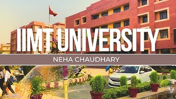 IIMT University, Meerut | Neha Chaudhary Vlogs | NehaByName