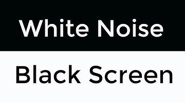 Pure White Noise | Black Screen | 24/7 Ad-Free Sleep & Focus