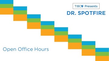 Dr. Spotfire - Open Office Hours | Forecasting, Visualization, Automation