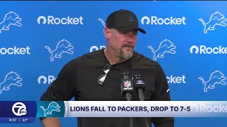 Lions fall to Packers, as Dan Campbell says fourth down conversions were the difference