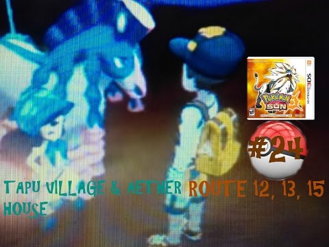 Video: Pok Mon Sun And Moon - Tapu Village, Aether House, Väg 14, Acerolas Rättegång, Ghostium Z